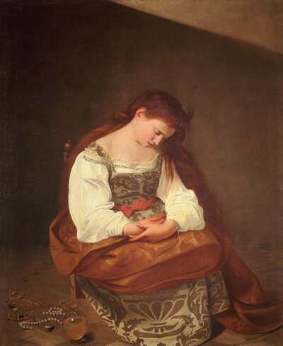 Penitent Magdalene by Michelangelo Merisi Caravaggio